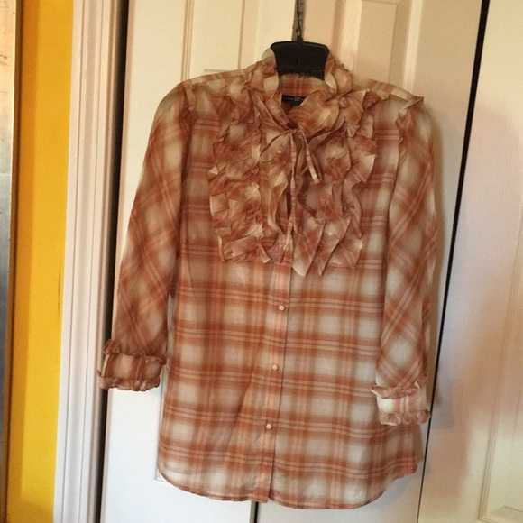GAP Tops - Gap flannel Blouse